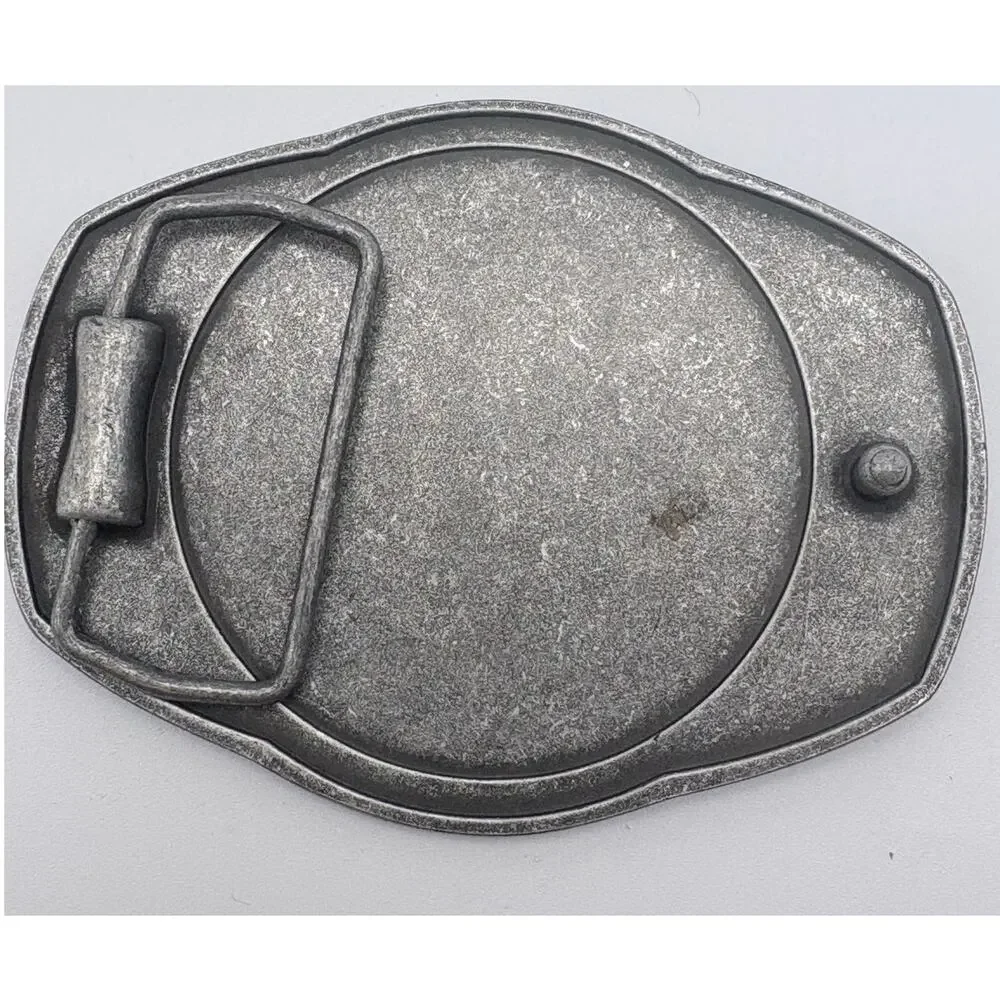 Captain American Silver-Tone Belt Buckle